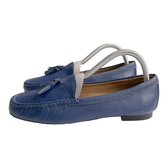 Driver Club Murray Hill Leather Loafer Blue 8.5 - Picture 7 of 16